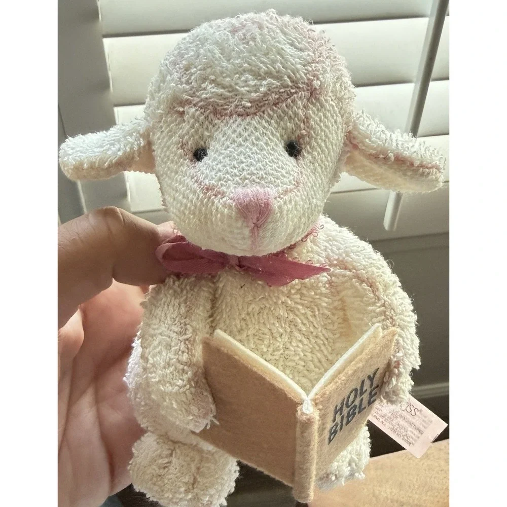 Russ Berrie‎ Home Buddies Luke Lamb Plush Stuffed Animal 5